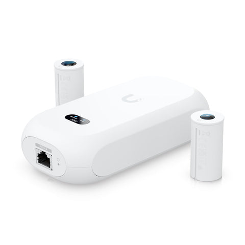 Ubiquiti Camera 8MP Wide Angle Lens (97.5˚ H), 12MP Fisheye 360˚ Lens, Colour LCM Display…
