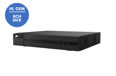 HiLook 8-ch 1U 8 POE 4K NVR