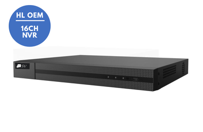 HiLook 16-ch 1U 16 POE 4K NVR
