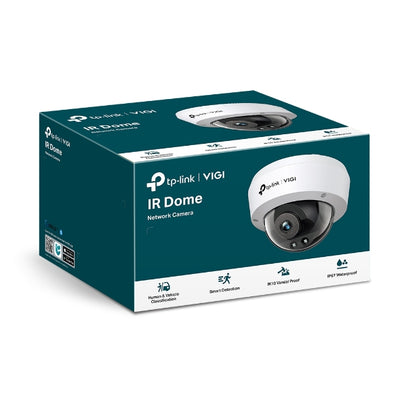 TP-Link VIGI 4MP C240I(4mm) IR Dome Network Camera, 4mm Lens, Smart Detection, 3YW