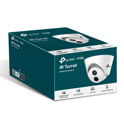 TP-Link VIGI 4MP C440I(4mm) IR Turret Network Camera,4mm Lens, Corridor Mode, Smart Detection,3YW