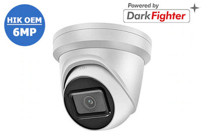 Hikvision 6MP Outdoor Turret Camera 2.8mm