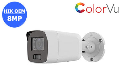 HIKVISION (2.8mm) HIK OEM 8MP ColorVu Network Bullet Camera