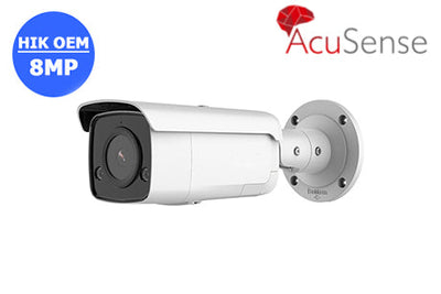 HIKVISION DS-2CD2T86G2-SU/SL HIK OEM 8MP AcuSense Bullet Network Camera 2.8mm Lens