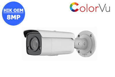 HIKVISION (2.8mm) HIK OEM 8MP ColorVu Network Bullet Camera