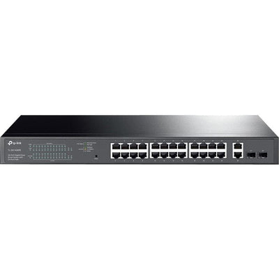 TP-Link 28-Port Gigabit Easy Smart Switch with 24-Port PoE+, 3- Year WTY