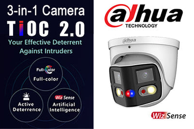DAHUA 2 X 4MP TIOC 2.0 TURRET FIXED CAMERA