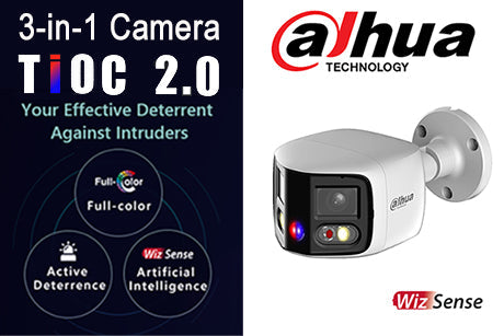 DAHUA 2 X 4MP TIOC 2.0 BULLET FIXED CAMERA