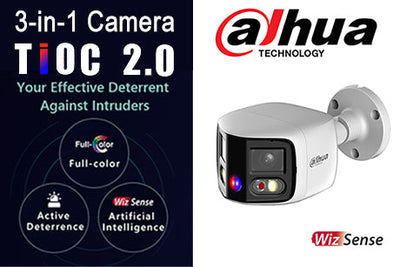 DAHUA 2 X 4MP TIOC 2.0 BULLET FIXED CAMERA