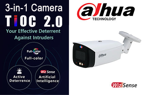 Dahua 5MP Tioc 2.0 Full-color Active Deterrence WizSense Network Camera