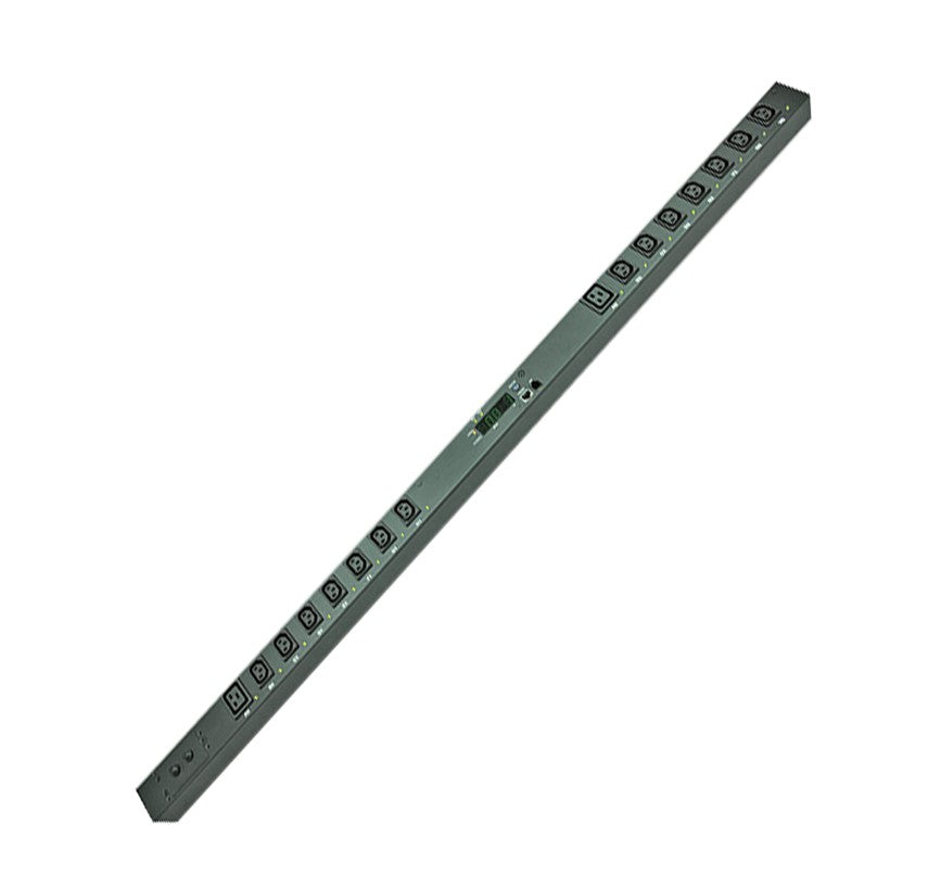 PowerShield Network Switched PDU 16 Port 32A, Output 14x 10A IEC C13, Input 2x 16A IEC C19 Socket, 3m Attached 3m IEC 309, control load by web / SNMP