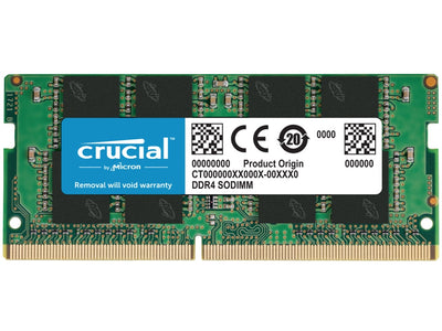 Crucial 8GB (1x8GB) DDR4 SODIMM 2666MHz CL19 1.2V | MECN4-1X8G26FRA