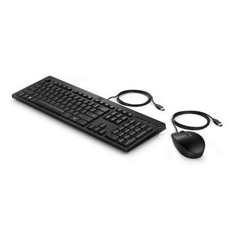 HP 225 Wired Mouse and Keyboard Combo | NAHP-9CP1210RSC